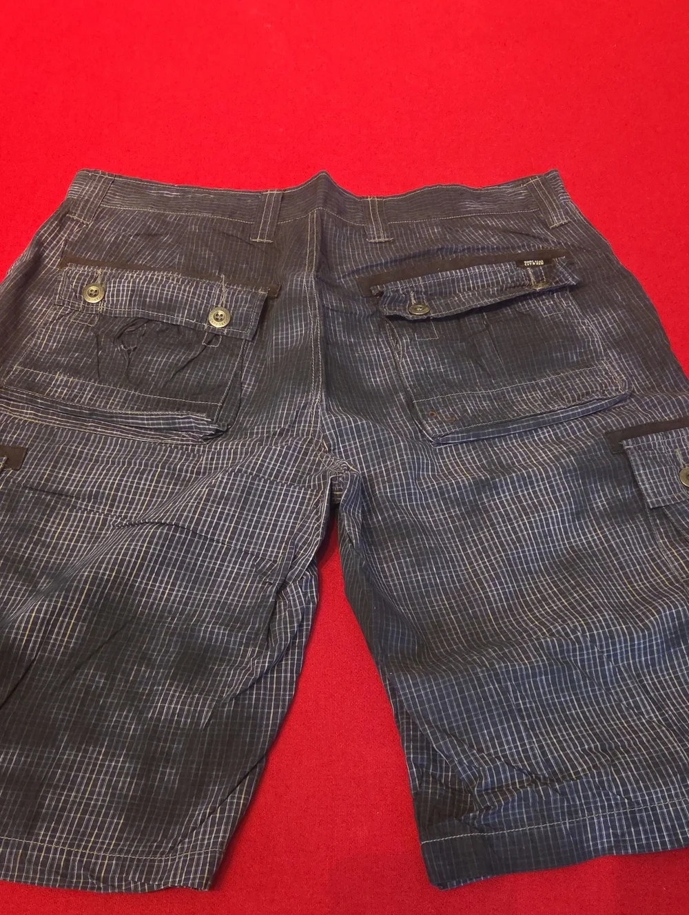 Lot of 3 men's waist size 36  Blue Denim Shorts +1 cargo short by Marc Ecko